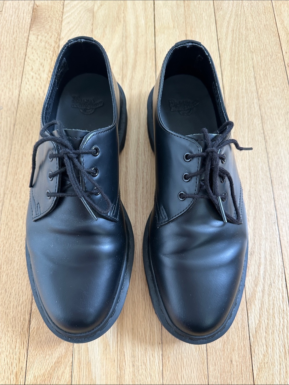 Dr Martens 1461 Mono Smooth Leather Oxford Shoes men’s 8 / women’s 9 / UK 7